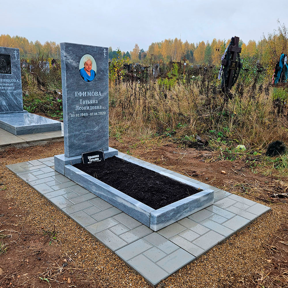 Памятники на могилу в Перми - Мрамор