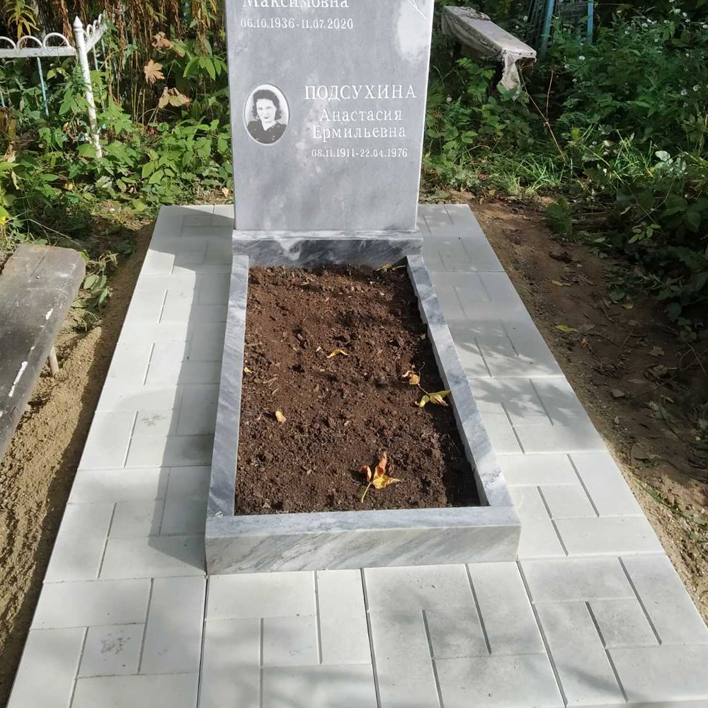 Тротуарная плитка на могилу 10.10.2022 - 7200 р.